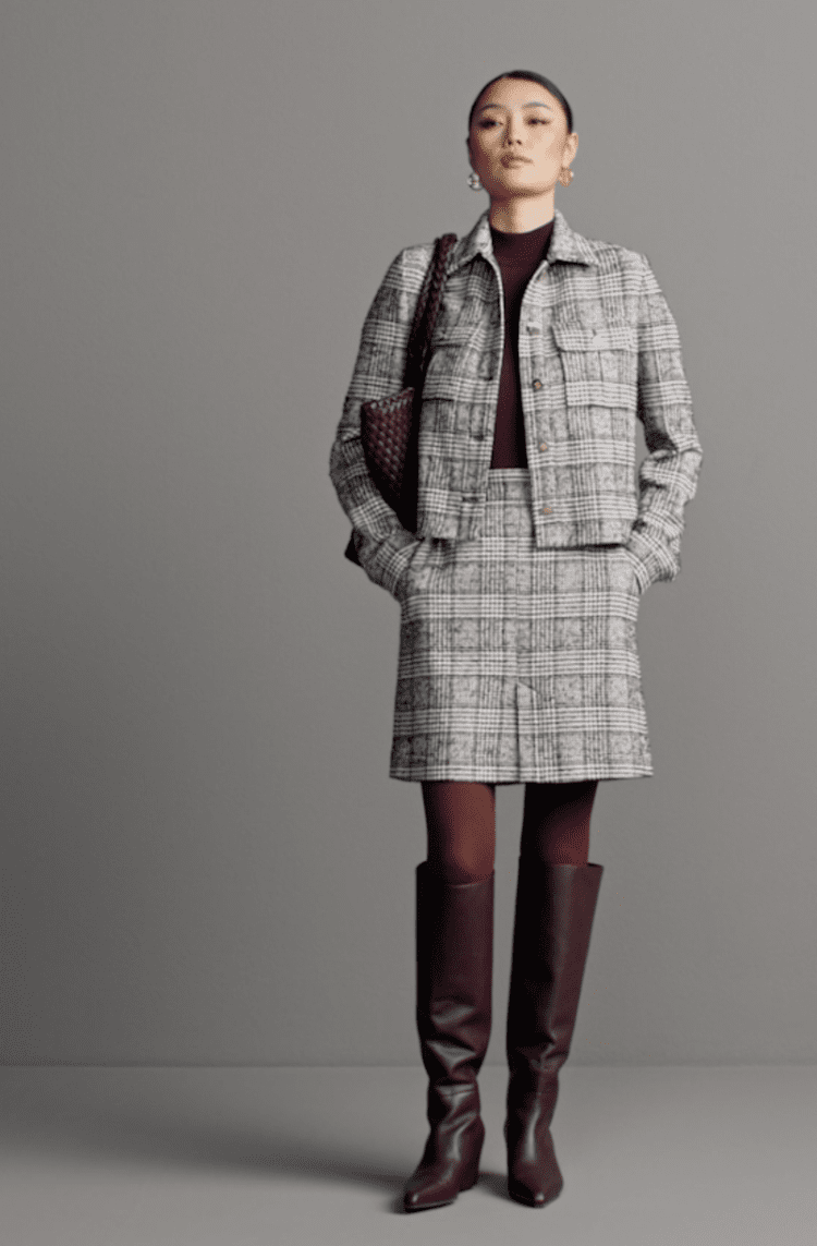 Riani - Classic Glencheck Patterned Jacket — hughes clothing Riani - Classic Glencheck Patterned Jacket — hughes clothing